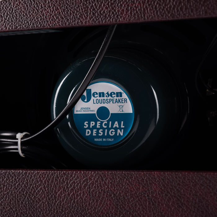 Pre Owned Fender Limited Edition ‘65 Princeton Reverb Bordeaux Reserve Guitar Amp Combo With Cover