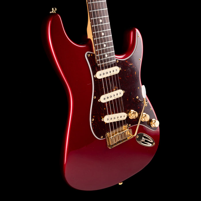 Pre Owned 1997 Fender American Standard Stratocaster Candy Apple Red With OHSC