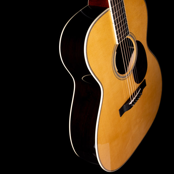 Used Santa Cruz OM Grand Natural Acoustic Electric Guitar with OHSC