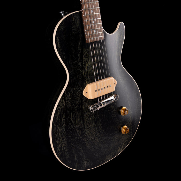 Pre Owned Gibson Mod '54 Les Paul Standard Single Pickup Thin Black Satin w OHSC