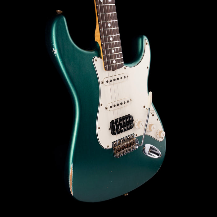 Fender Custom Shop Masterbuilt Andy Hicks 1967 Stratocaster HSS Journeyman Relic British Racing Green With Case