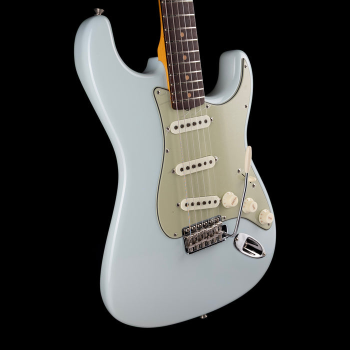Fender Custom Shop Vintage Custom 1959 Stratocaster Time Capsule Faded Aged Sonic Blue With Case