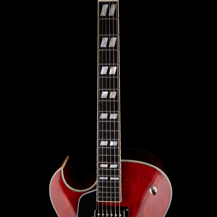 Pre Owned Eastman AR372ce Archtop Truetone Classic Finish Faded Cherry Left-Handed With OHSC