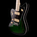 Pre Owned Revelation RJT-60M TL/LH Green Burst Left Handed Thinline Offset Electric Guitar