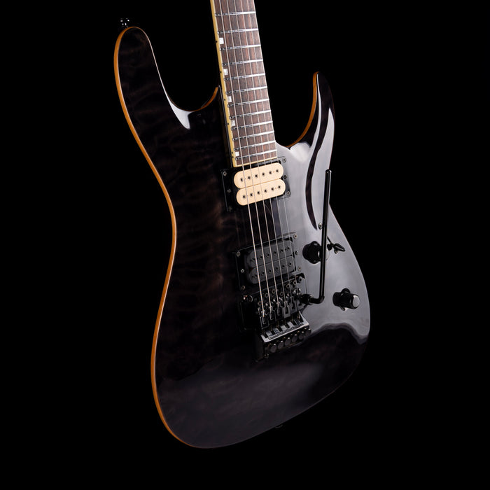 Used ESP LTD MH-250 Transparent Black With Case