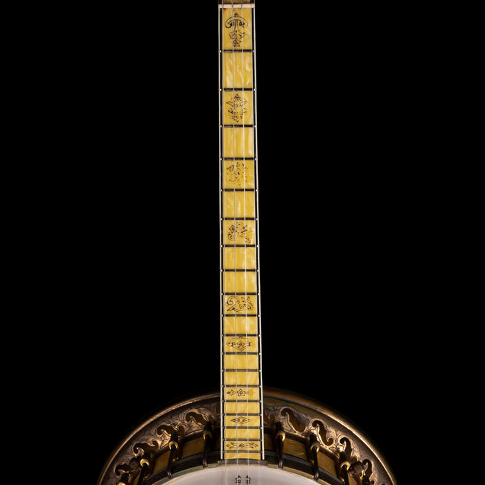 Vintage 1930's Bacon and Day Montana Silver Bell Style No. 4 Tenor Banjo with OHSC - Frank Ovanin Collection