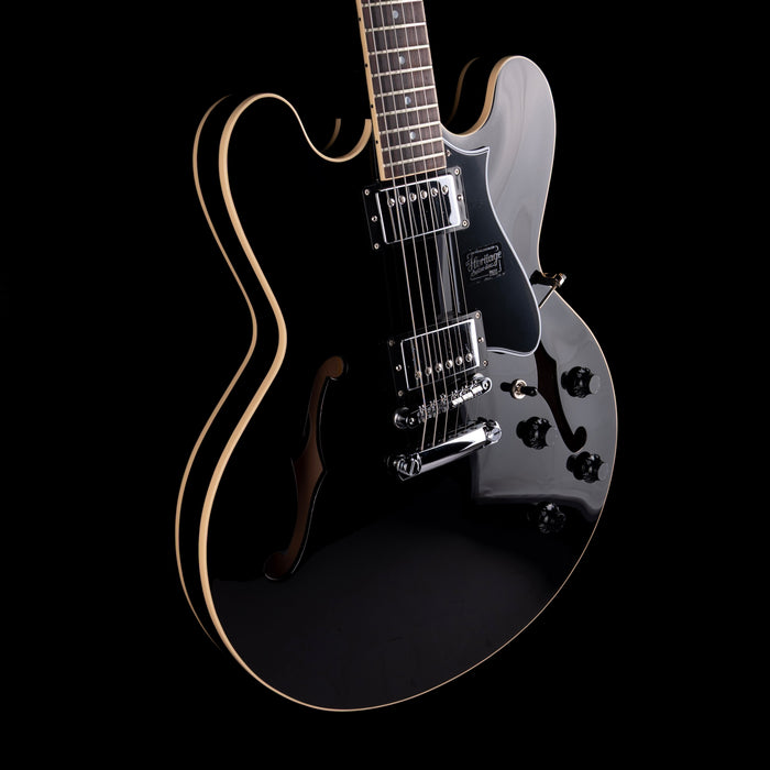 Heritage Standard H-535 Semi-Hollow Ebony Electric Guitar with Case