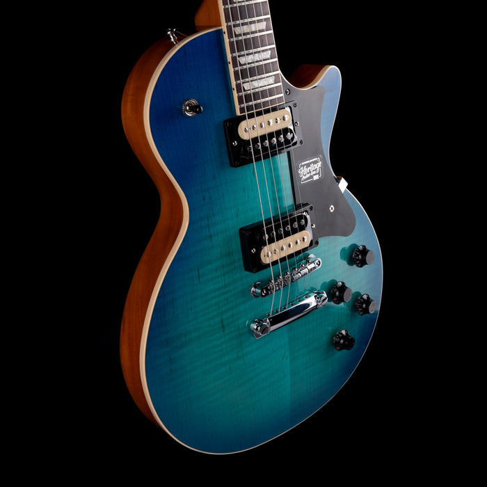 Heritage Factory Special Standard H-150 Electric Guitar Neptune Blue Burst With Case - 1 OF 24