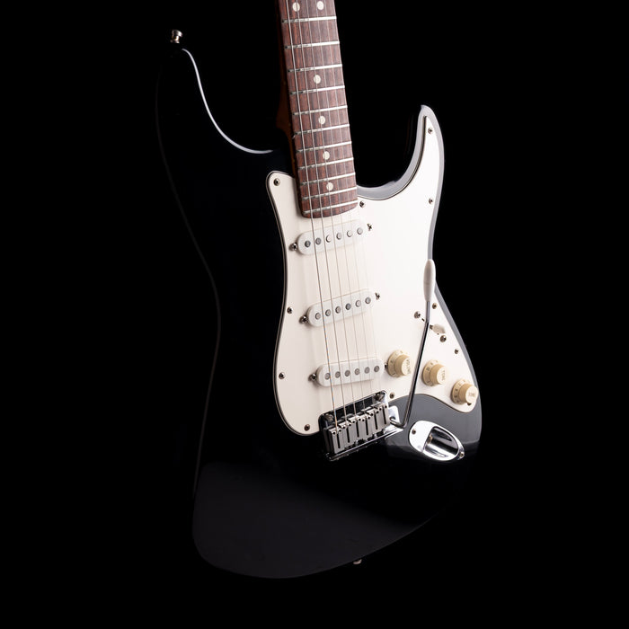 Pre Owned 1996 Fender 50th Anniversary American Standard Stratocaster Black With Case