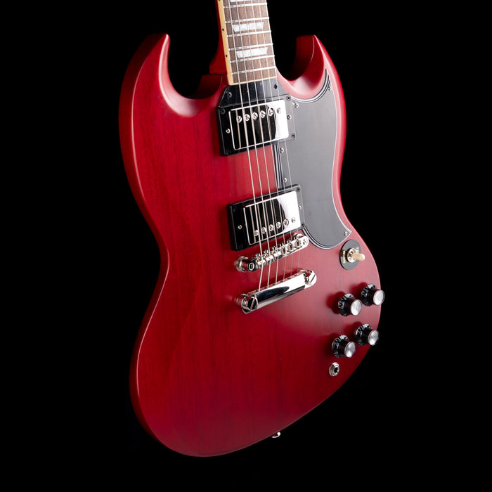 Pre Owned Epiphone Inspired By Gibson '61 SG "Aged Sixties Cherry" With OHSC