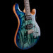 PRS SE Exotic Custom 24 Burled Ash Lake Blue With Gig Bag