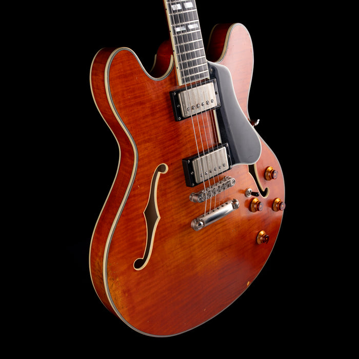 Pre Owned Eastman T59/V Antique Amber Electric Guitar With OHSC