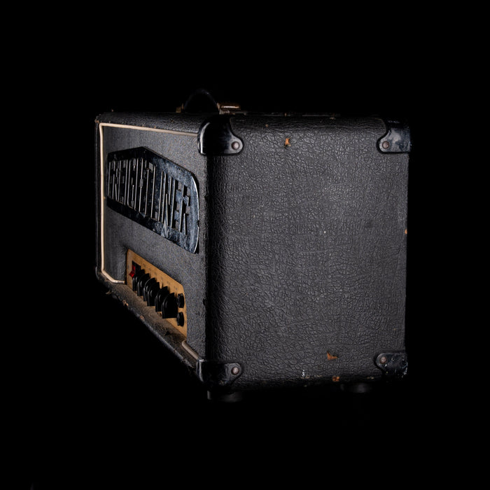 Black guitar amplifier with 'FREIGHTLINER' branding on a black background