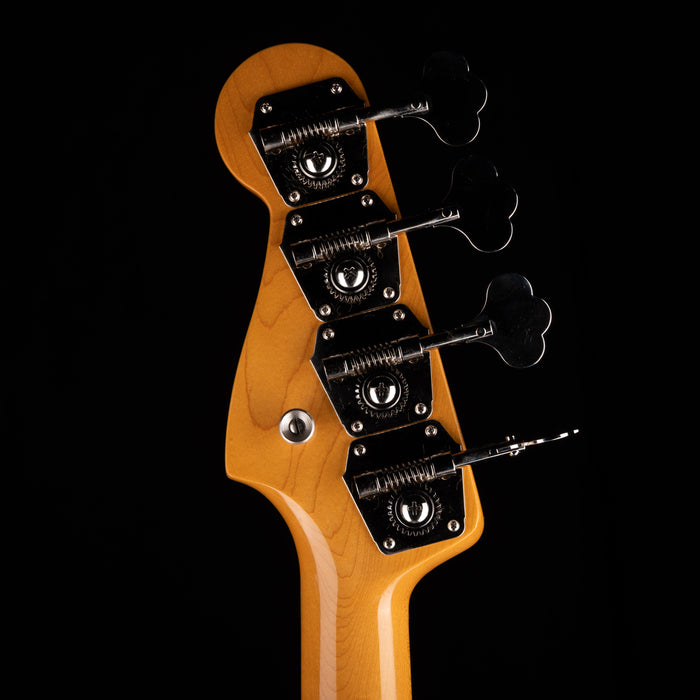 Pre Owned 2022 Fender American Vintage II 1960 Precision Bass 3-Tone Sunburst With Custom Shop Pickups With OHSC
