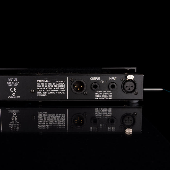 Used Rane ME15B - 2 Channel Graphic Equalizer Rackmount