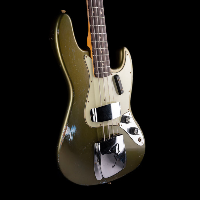 Fender Custom Shop Masterbuilt Jason Smith 1960 Jazz Bass Relic Aged Lake Placid Blue