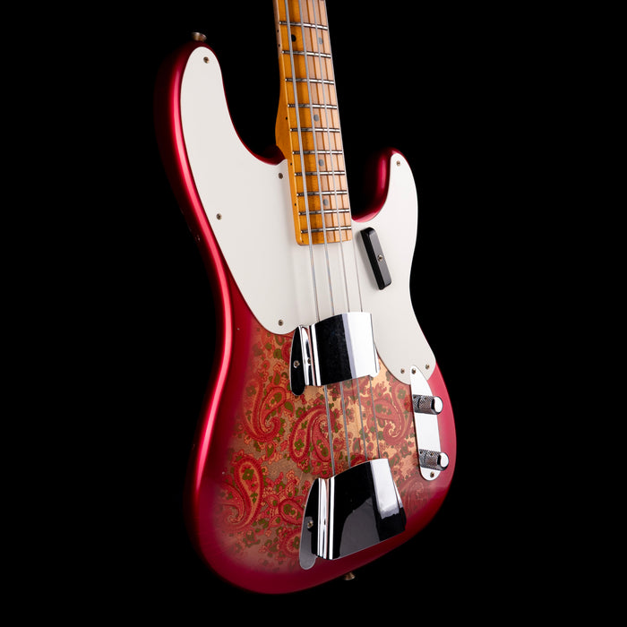 Fender Custom Shop Limited Edition 1954 Precision Bass Journeyman Relic Aged Pink Paisley