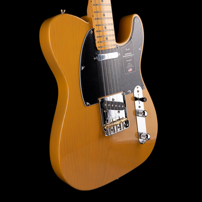 Used 2025 Fender American Professional II Telecaster Butterscotch Blonde With OHSC