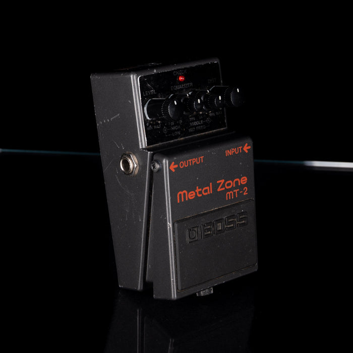 Used Boss MT-2 Metal Zone Distortion Guitar Pedal - 3