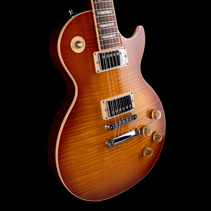 Pre Owned 2001 Gibson Les Paul Standard Plus Light Burst With OHSC