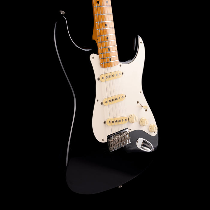 Pre Owned '90s Fender Made in Japan 1957 Reissue Stratocaster Hardtail Black With Gig Bag