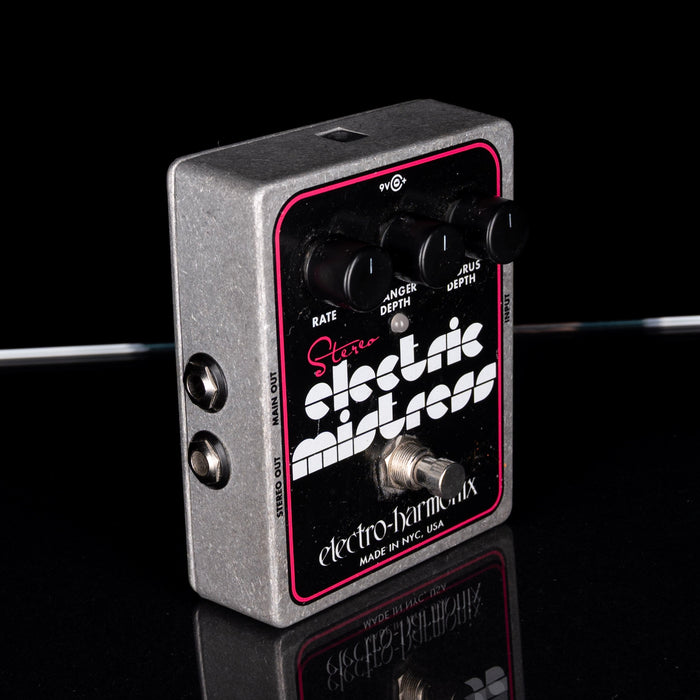 Used Electro-Harmonix Stereo Electric Mistress Chorus Flanger Pedal
