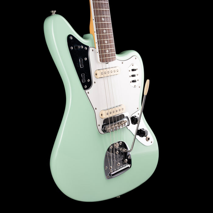 Pre Owned 2022 Fender American Original '60s Jaguar Surf Green With OHSC