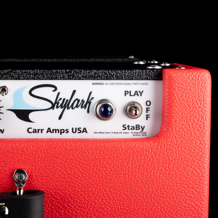 Carr Skylark Special Truetone Two-Tone Red and Black Guitar Amp Combo