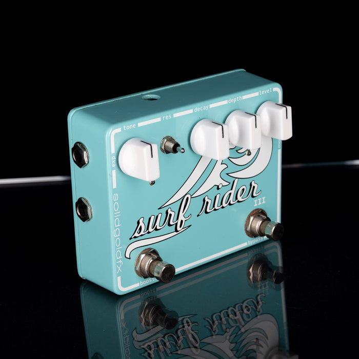 Used SolidGoldFX Surf Rider III Reverb Pedal