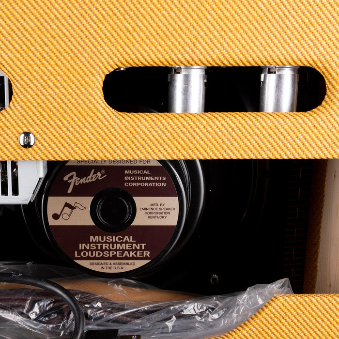 Pre Owned 2024 Fender '57 Custom Deluxe Tweed Reissue Guitar Amp Combo With Cover