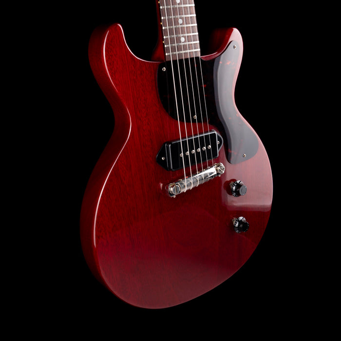 Pre Owned Gibson Custom Shop 1958 Les Paul Junior Double Cut Cherry Red With OHSC