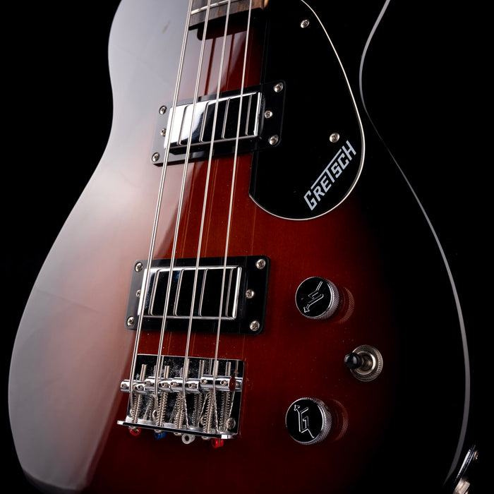 Used Gretsch Streamliner Jet Club Bass Single-Cut Bass Havana Burst With Gig Bag