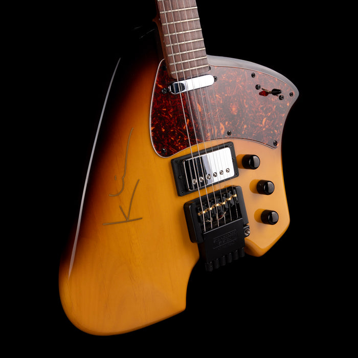 Pre Owned 2000 Klein Electric BF-96 Electric Guitar Sunburst With OSSC