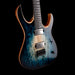 Mayones Duvell Elite 6 Curly Poplar Top Turquoise Iris with Soft Case