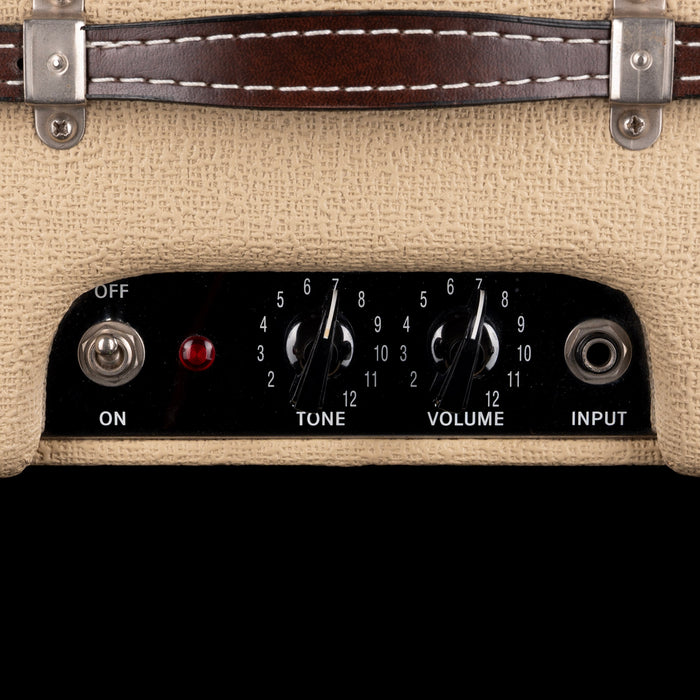 Used Fender Pro Junior Blonde Oxblood Guitar Amp Combo