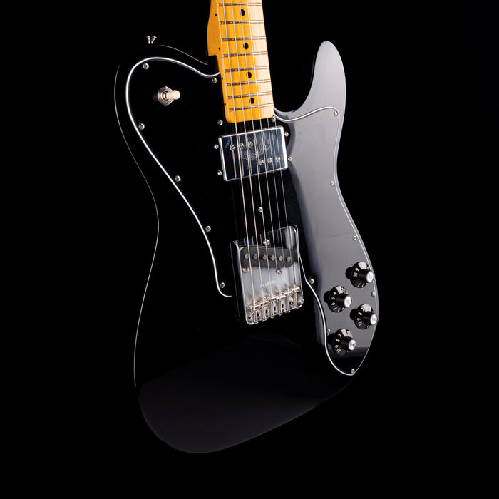 Pre Owned Fender American Vintage II 1977 Telecaster Custom Black With OHSC
