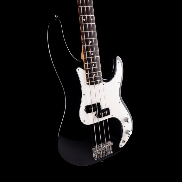Vintage 1988 Fender Longhorn Precision Bass Black With OHSC