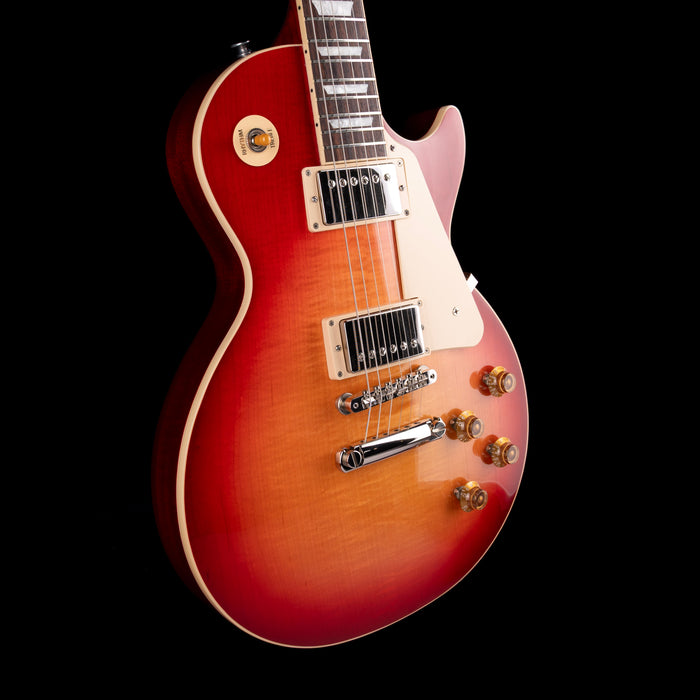 Used Gibson 2022 Les Paul Standard 50s Figured Top Heritage Cherry Sunburst with OHSC