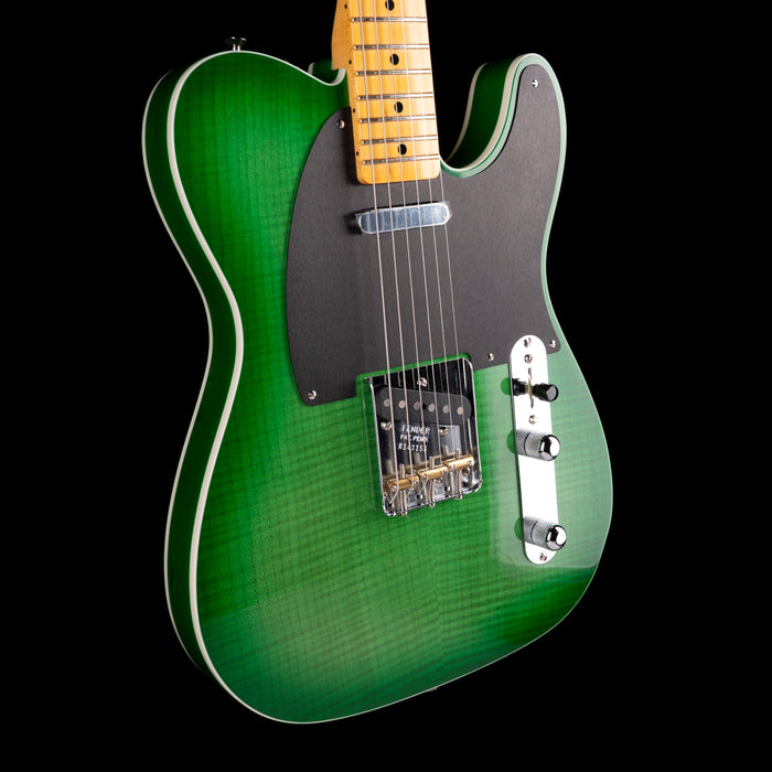 Fender Custom Shop 50's Telecaster Custom Flametop NOS Greenburst With OHSC