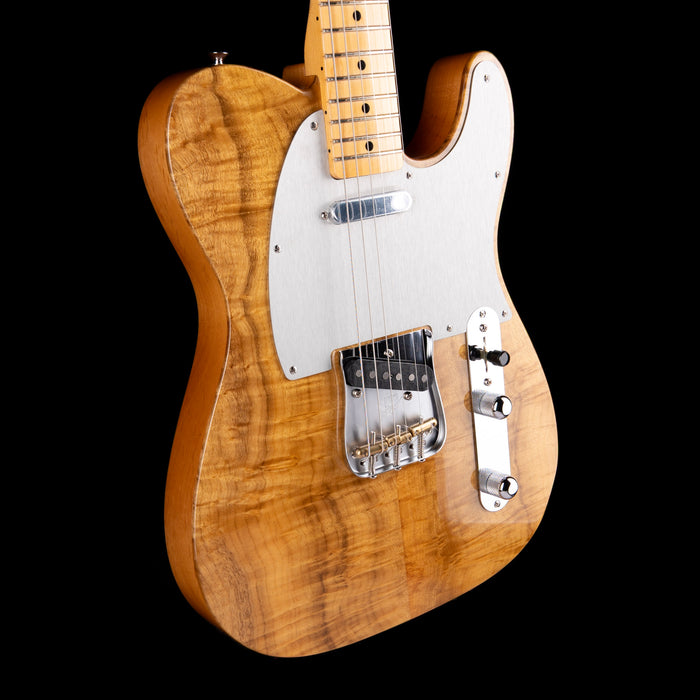 Fender Custom Shop Exotic 1959 Telecaster Figured Rose Myrtle NOS Natural With Case