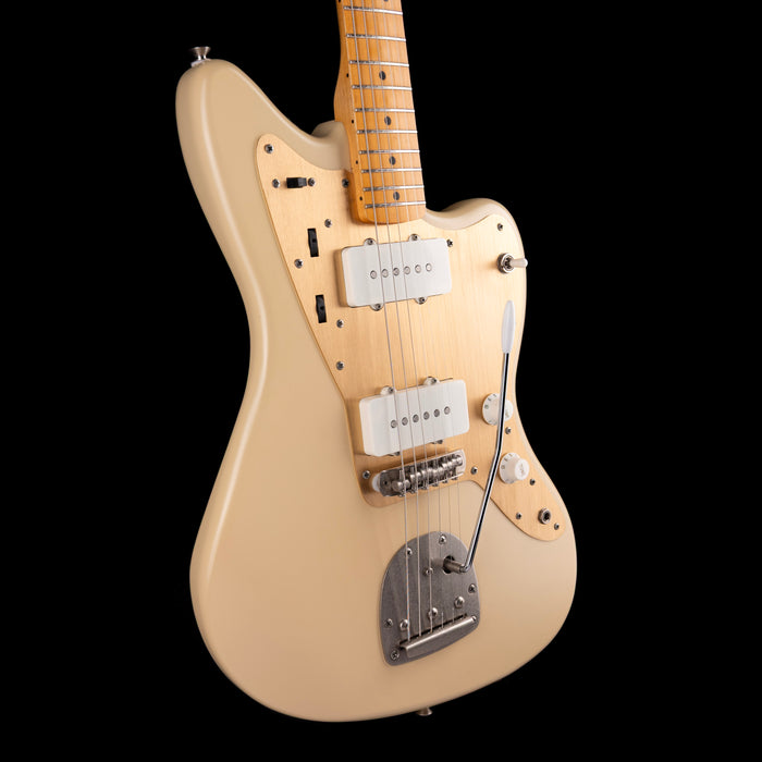 Pre Owned Squier 40th Anniversary Jazzmaster Vintage Edition Satin Desert Sand