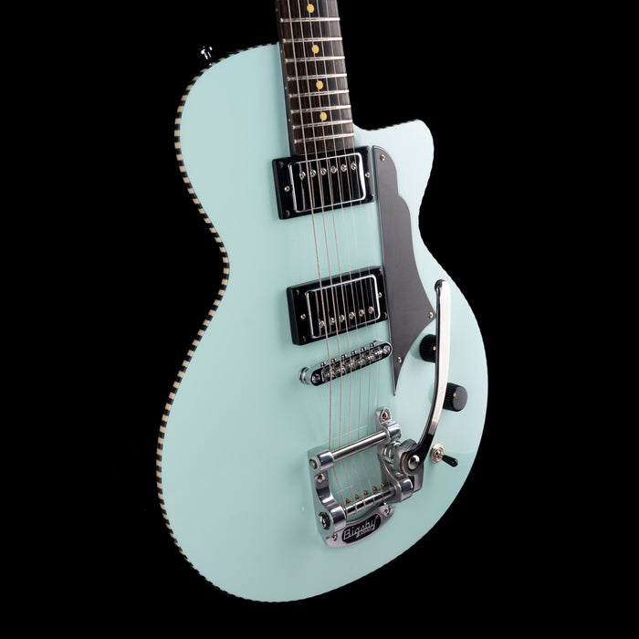 Pre Owned Reverend Rick Vito Soulshaker Oceanside Green With OHSC