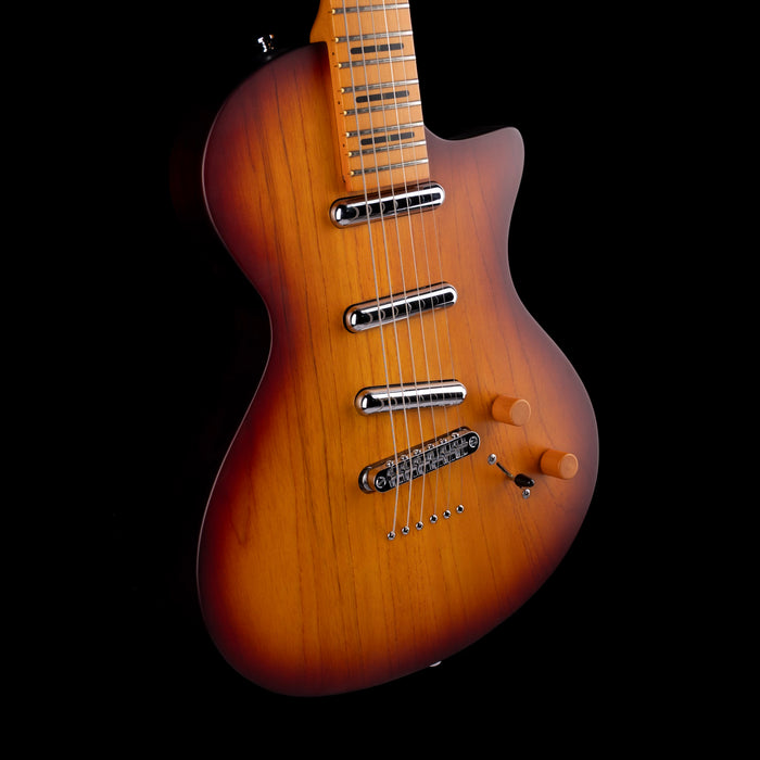 Pre-Owned Sire Larry Carlton L5 Solid Body Sunburst Satin Electric Guitar With OHSC