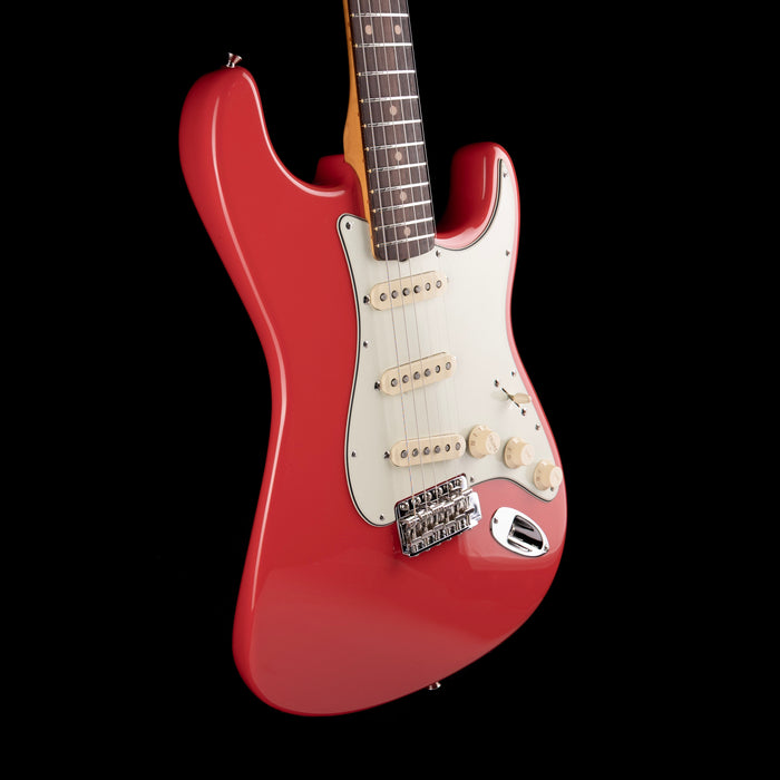 Fender Limited Edition American Vintage II 1961 Stratocaster AAA Flame Maple Fiesta Red With Case