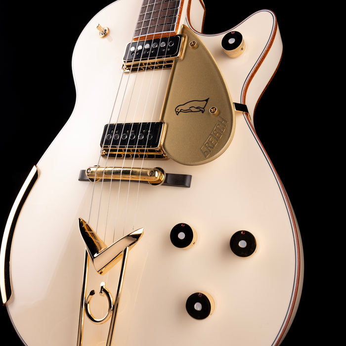 Gretsch Custom Shop Masterbuilt G6134-55 1955 White Penguin NOS Brazilian Rosewood Aged White