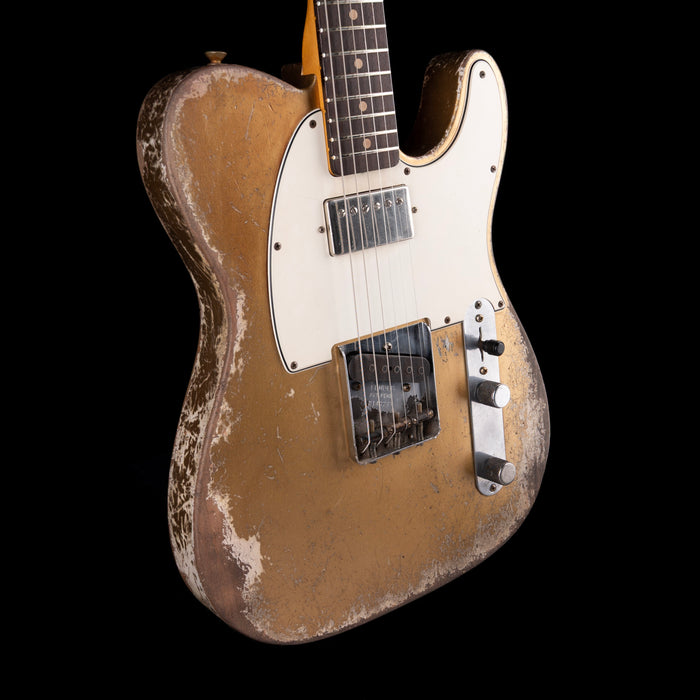 Fender Custom Shop Masterbuilt Andy Hicks 1964 Telecaster HS Ultimate Relic Aztec Gold With Case