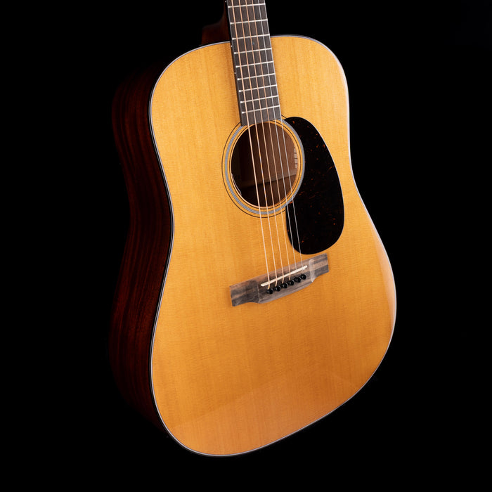 Martin DE Retro Plus Mahogany Natural Acoustic Guitar with Case
