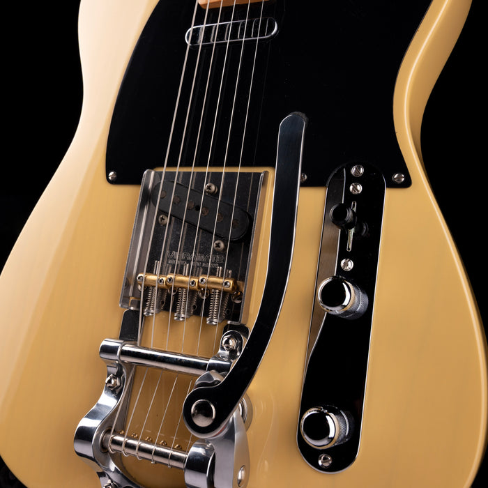 Pre-Owned Fender Vintera II 50's Nocaster Blackguard Blonde With Bigsby B5 With OHSC