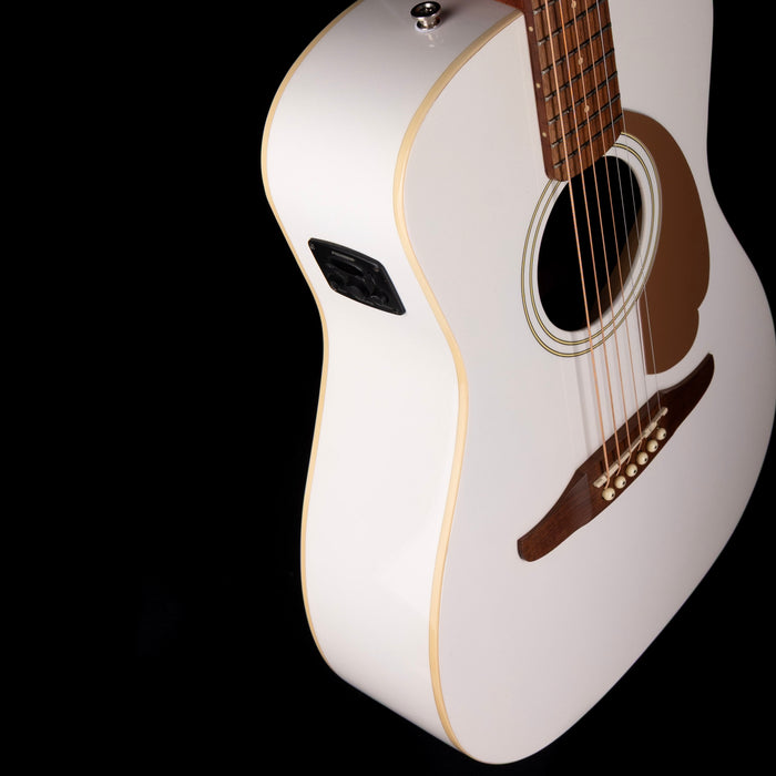 Pre Owned Fender Malibu Player Arctic Gold Acoustic Electric