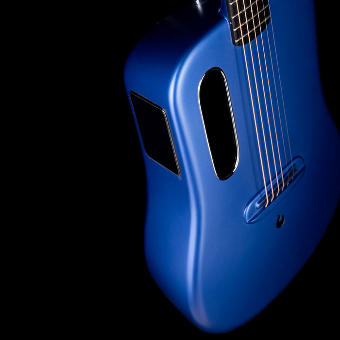 Pre Owned Lava Me 2 Blue Acoustic Electric Guitar With OSSC